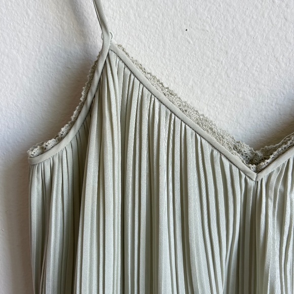 REBECCA TAYLOR Plisse Pleated Tank - Picture 6 of 8